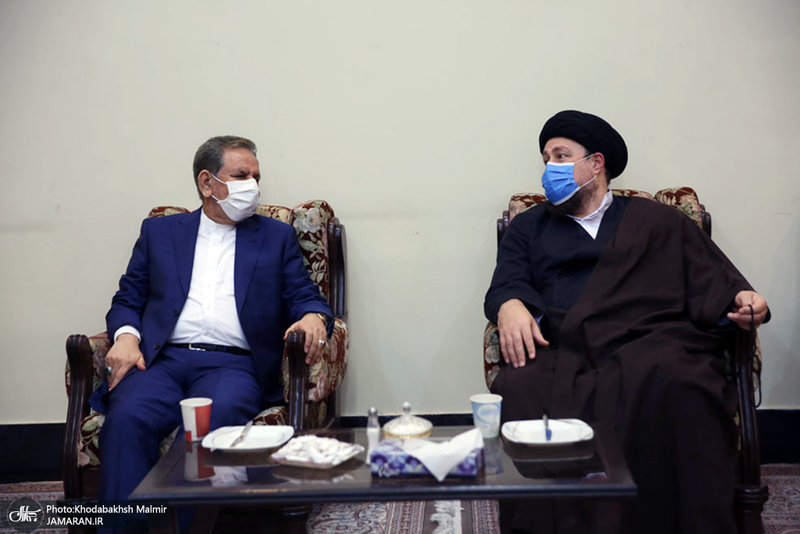 تجدید میثاق رئیس جمهور و اعضای هیأت دولت با آرمان‌های حضرت امام(س)