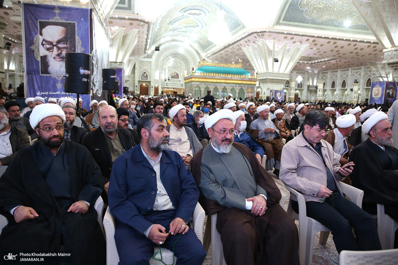 مراسم بزرگداشت چهاردهمین سالگرد رحلت همسر گرامی امام و بیست و هشتمین سالگرد ارتحال حاج سید احمد خمینی -1