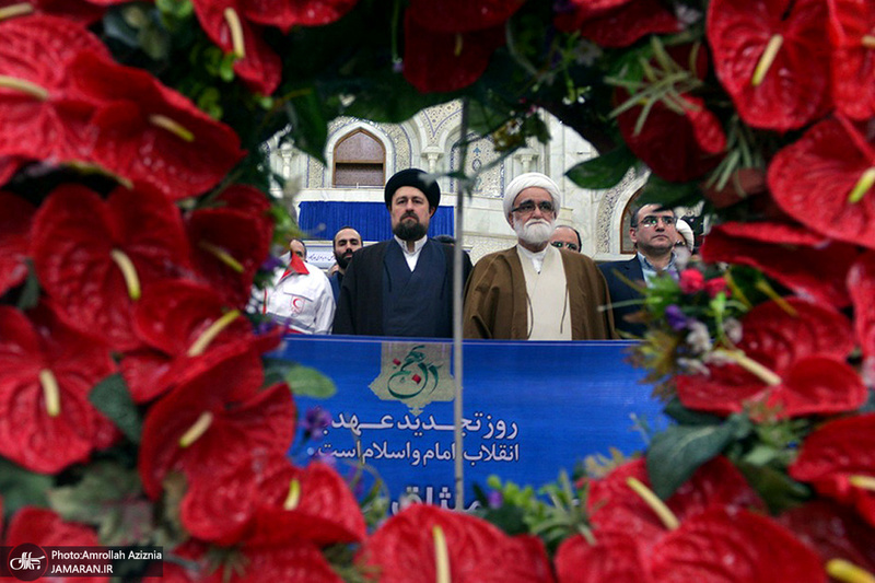 تجدید میثاق مدیران و کارکنان هلال احمر با آرمان های حضرت امام خمینی(س)