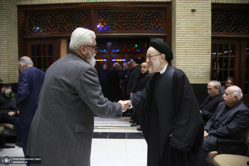 مراسم ختم مهیندخت خاتمی