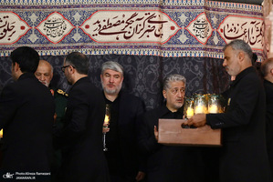 مراسم شب شهادت امام رضا (ع) در حرم مطهر رضوی