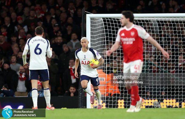 عکس و ویدیو| سوپرگل ریچارلیسون از وسط زمین به آرسنال!