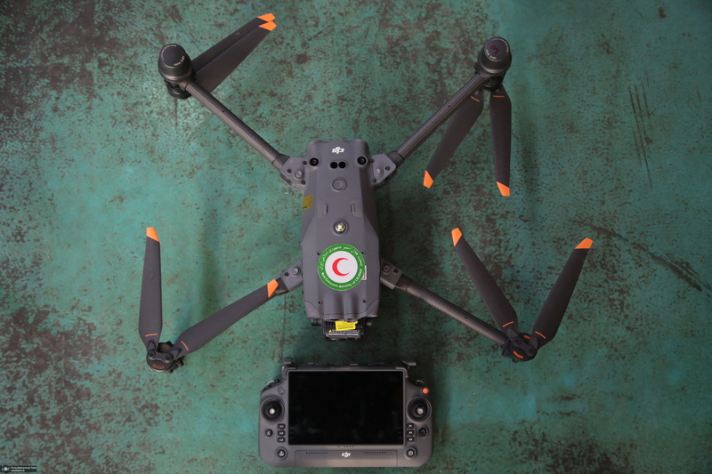 الحاق ناوگان پهپادی به جمعیت هلال‌احمر