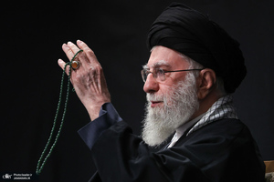 مراسم عزاداری شام شهادت حضرت زهرا(س) در حسینیه امام خمینی