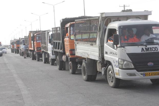 مانور پاکسازی شهرداری «کلانشهر» زاهدان برگزار شد