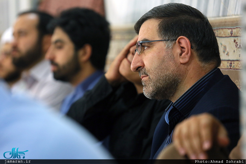 حضور سید علی خمینی در مراسم بزرگداشت ابومحمد صدیقی برادر حجت الاسلام و المسلمین کاظم صدیقی 