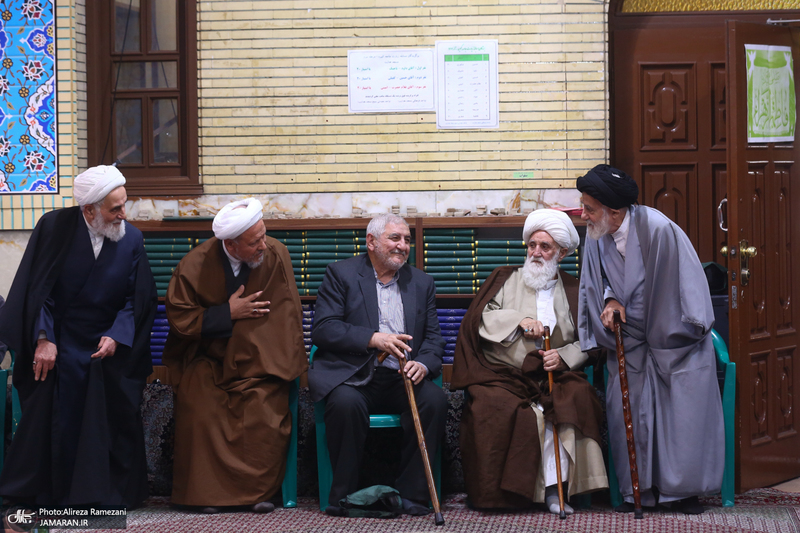 مراسم ختم مرحوم سید مهدی طالقانی