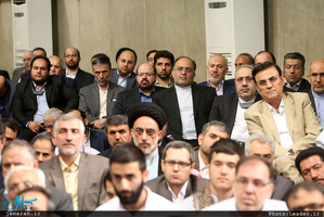 دیدار مسئولان نظام و سفرای کشورهای اسلامی با رهبر معظم انقلاب