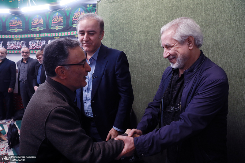 مراسم تشییع برادر سید مصطفی تاجزاده