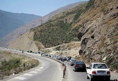 جاده هراز یکطرفه می شود