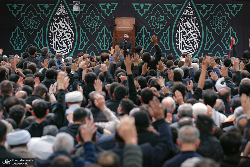 دومین شب مراسم عزاداری حضرت فاطمه‌زهرا (س) در حسینیه امام خمینی