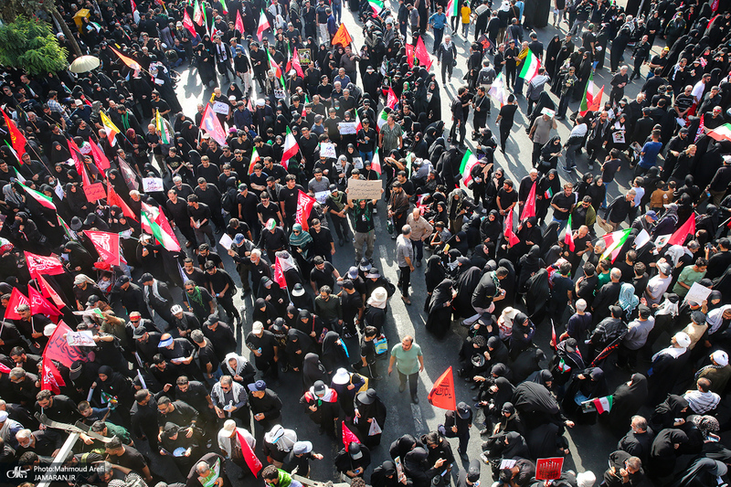 مراسم تشییع پیکر مطهر رهبر شهید انقلاب در تهران -3