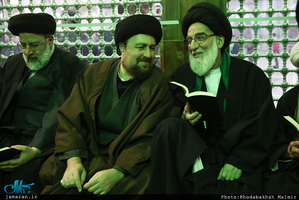 تجدید میثاق رئیس و اعضای مجمع تشخیص مصلحت نظام با آرمان های امام خمینی(س)