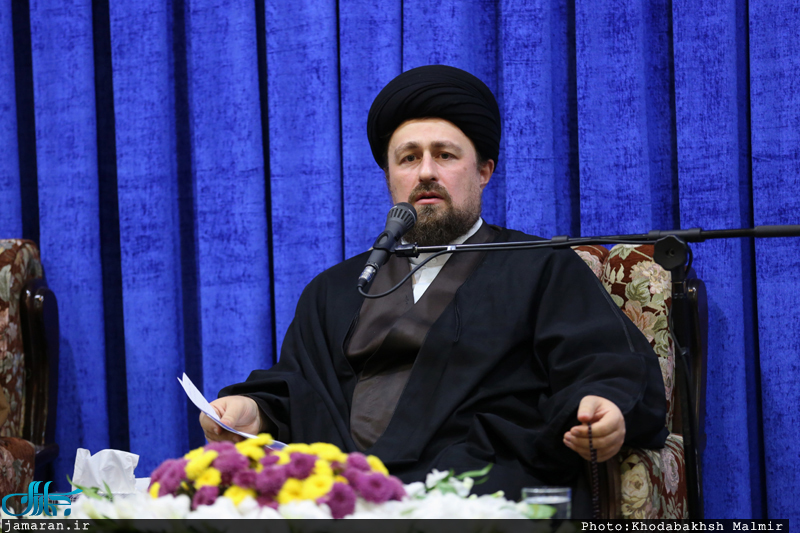 دیدار جمعی از میهمانان کنفرانس وحدت اسلامی با سید حسن خمینی