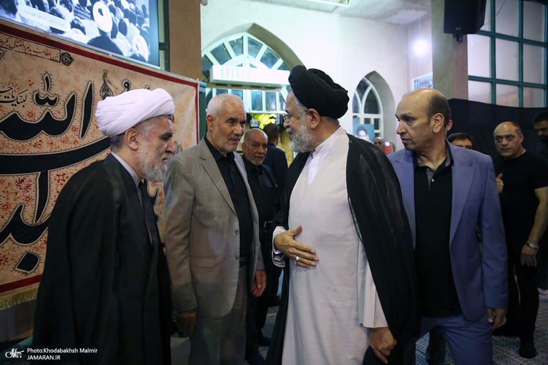 مراسم عزاداری هیئت جامعه اسلامی ورزشکاران در حسینیه جماران