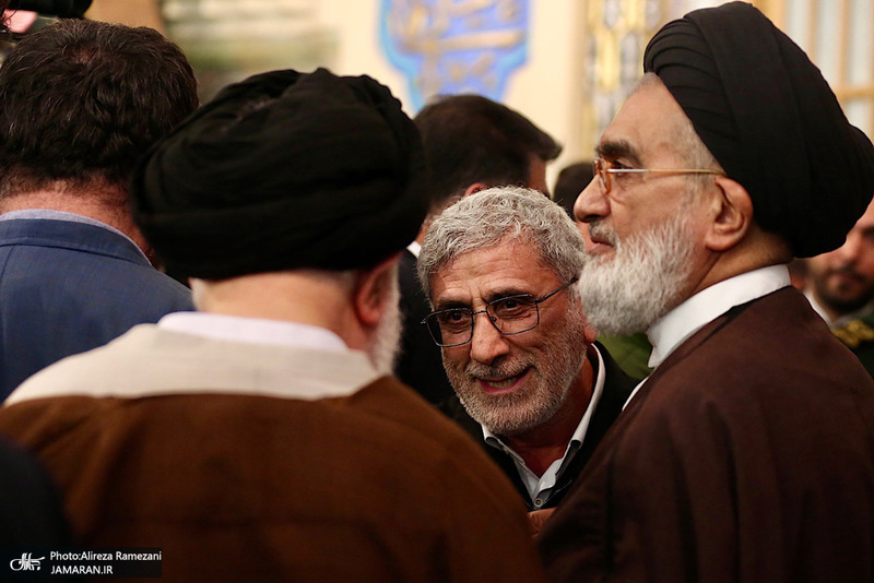 مراسم اولین سالگرد شهادت حجت الاسلام و المسلمین سید ابراهیم رئیسی در حرم مطهر رضوی