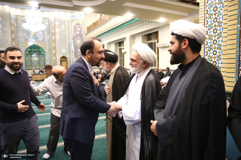 مراسم چهلمین روز درگذشت حجت الاسلام و المسلمین محمدعلی جماعتی در مسجد جامع جماران