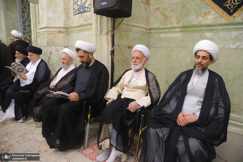 مراسم چهلمین روز ارتحال آیت الله العظمی شبیری زنجانی (ره)