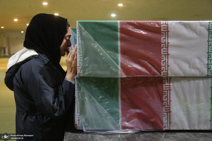 مراسم وداع با 150شهید گمنام در مصلی امام خمینی(ره)