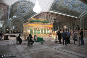 مراسم احیای شب نوزدهم ماه مبارک رمضان در حرم امام خمینی(س)