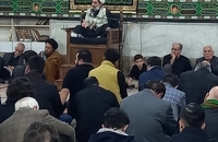 مراسم احیای شب بیست و سوم ماه رمضان در دفتر حضرت آیت الله العظمی صانعی + تصاویر