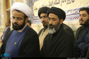 مراسم بزرگداشت حجت‌الاسلام و المسلمین سید مهدی طباطبایی(ره) در حرم مطهر حضرت معصومه(س)