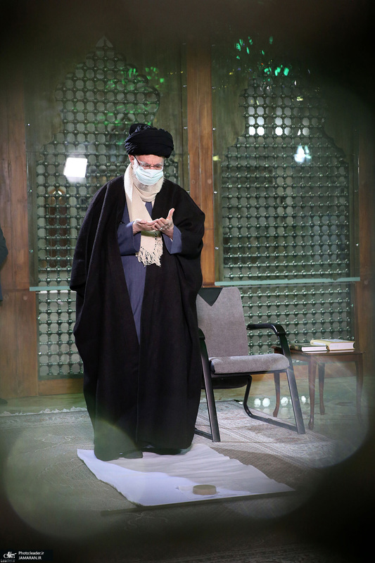 حضور رهبر معظم انقلاب در حرم مطهر حضرت امام خمینی(س)