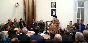 دیدار برگزیدگان جشنواره مالک اشتر با رهبر معظم انقلاب 