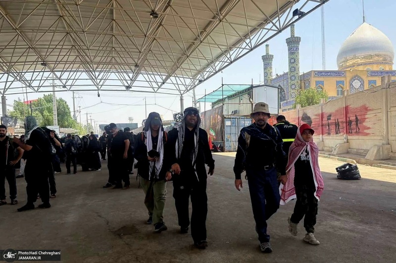 هم قدم با زائران اباعبدالله الحسین (ع)؛ مرز مهران