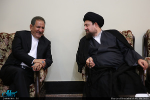 حاشیه تجدید میثاق رئیس جمهوری و هیات دولت با آرمان های حضرت امام(س)