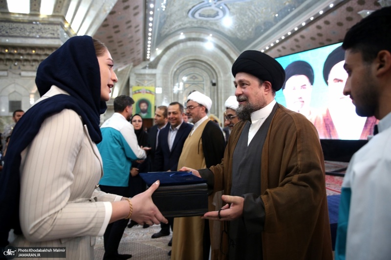 اختتامیه پنجمین جشنواره ملی «اتفاق» در حرم امام خمینی (س)- 2