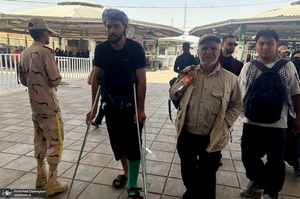 هم قدم با زائران اباعبدالله الحسین (ع)؛ مرز مهران