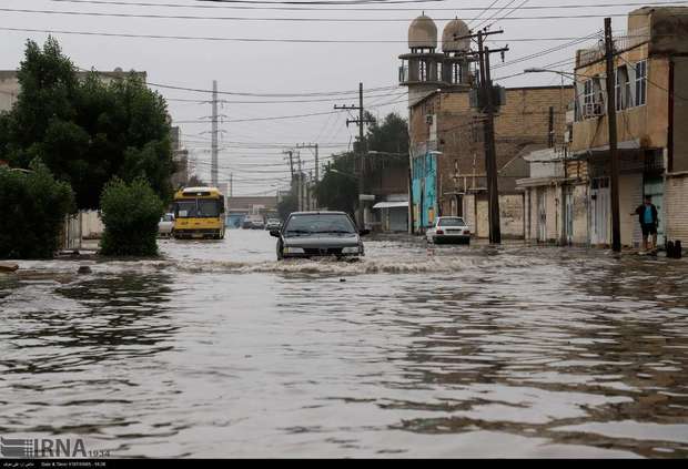 چهره خوزستان پس از باران پاییزی