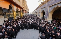 مراسم عزاداری شهادت حضرت فاطمه (س) در حرم امام علی(ع) (10)