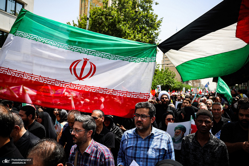 مراسم تشییع شهدای جنگ تحمیلی رژیم صهیونیستی در تهران-6