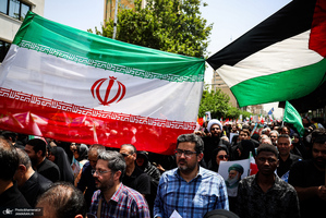 مراسم تشییع شهدای جنگ تحمیلی رژیم صهیونیستی در تهران-6