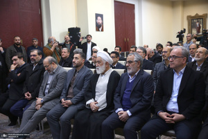 دیدار وزیر و کارکنان وزارت نیرو با سید حسن خمینی