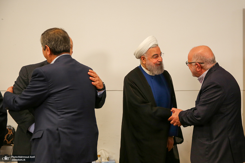 دیدار نوروزی سیاسیون با حسن روحانی