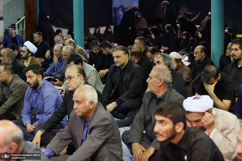 مراسم بزرگداشت آیت الله حسن صانعی (ره) در حسینیه جماران -1