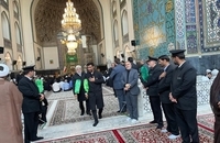 مراسم بزرگداشت مرحوم آیت‌الله العظمی محفوظی در حرم مطهر رضوی (2)