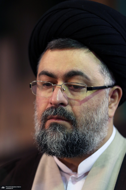 مراسم تشییع آیت الله سید مهدی امام جمارانی (ره) از حسنیه جماران-2