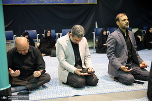 مراسم عزاداری کارکنان موسسه تنظیم ونشر آثار امام خمینی (س) به مناسبت دهه اول محرم