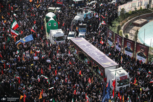 مراسم تشییع شهدای جنگ تحمیلی رژیم صهیونیستی در تهران-6