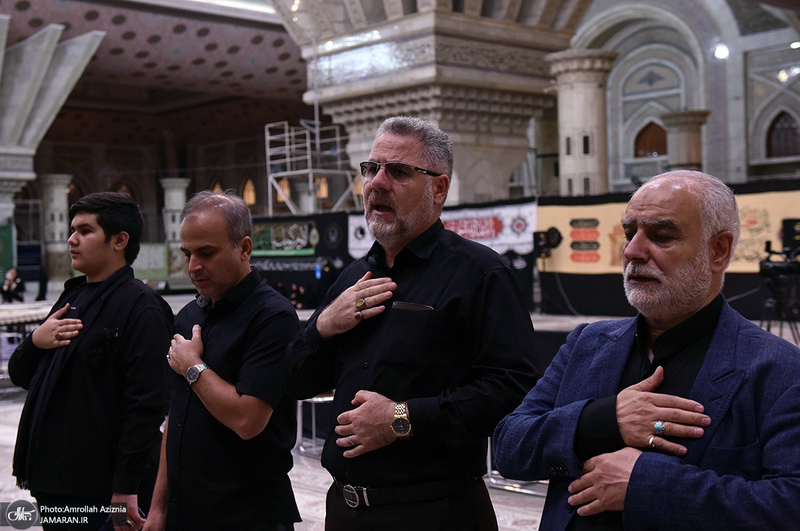 عزادارای روز تاسوعا در حرم امام خمینی (س)