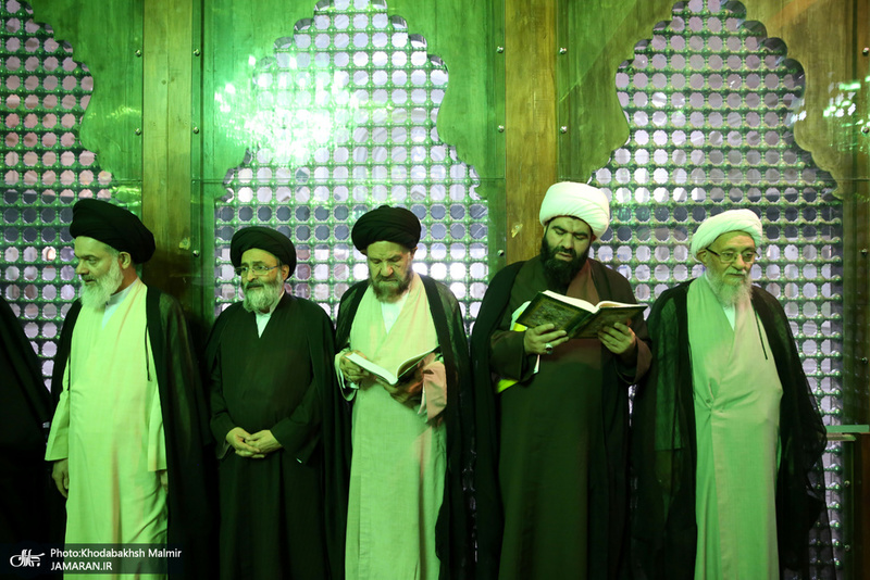 تجدید میثاق هیأت رئیسه و اعضای مجلس خبرگان رهبری با آرمان های امام خمینی(س)