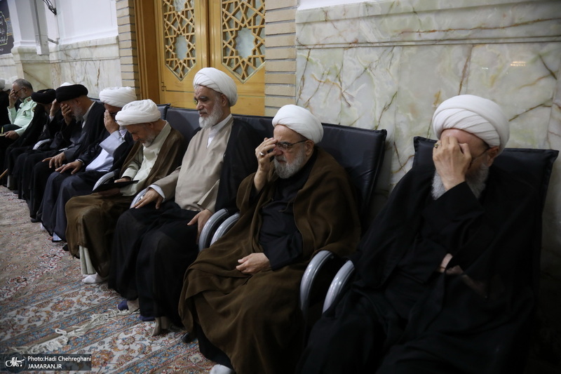 مراسم بزرگداشت حضرت امام (س) در مسجد اعظم قم