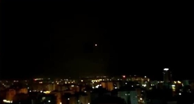 شلیک راکت از نوار غزه به سمت تل آویو + فیلم