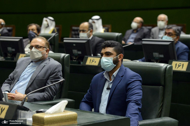 مراسم تحلیف حجت الاسلام و المسلمین رئیسی در مجلس شورای اسلامی