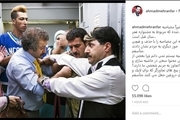  احمد مهرانفر: برخی سعی در تجاوز به حریم شخصی ما دارند+عکس
