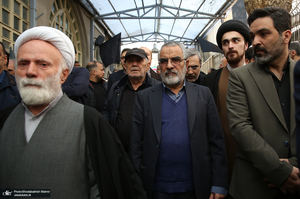 مراسم تشییع آیت الله سید مهدی امام جمارانی (ره) از حسنیه جماران-2